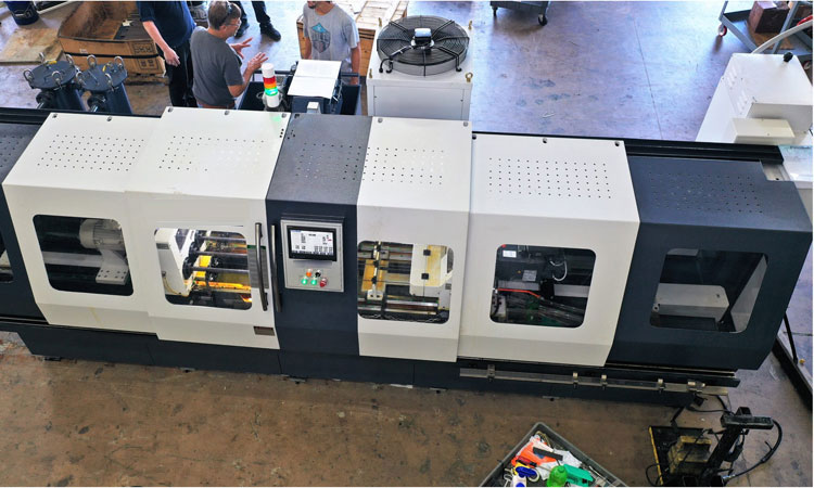 Deep hole drilling cnc machine